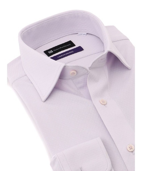 抗菌 形態安定 ニット長袖ワイシャツ ピンク ブルー ビジネスシャツ Perfect Suit Factory パーフェクトスーツファクトリー のファッション通販 Zozotown