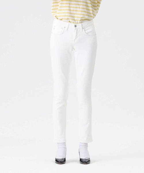 SOMETHING（サムシング）の「【SOMETHING】COOLテーパードホワイトパンツ / 吸水速乾（その他パンツ・レディース・ホワイト・27inch/29inch/28inch/26inch）」の9枚目の写真