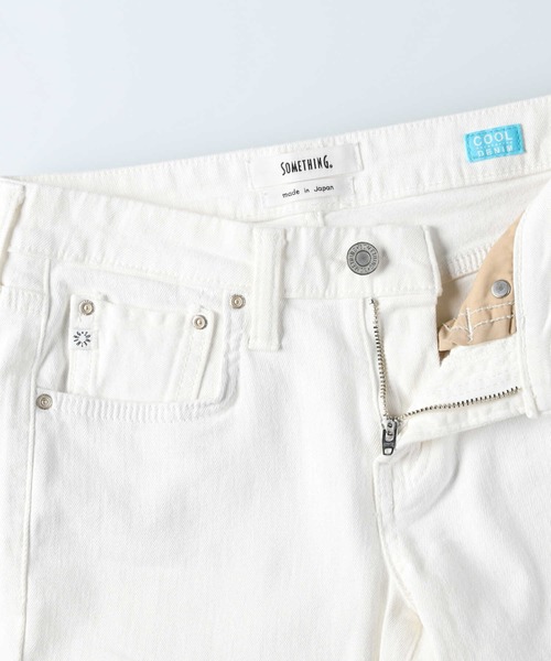 SOMETHING（サムシング）の「【SOMETHING】COOLテーパードホワイトパンツ / 吸水速乾（その他パンツ・レディース・ホワイト・27inch/29inch/28inch/26inch）」の14枚目の写真
