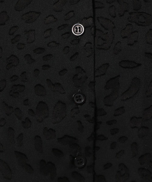 PAGEBOY(ページボーイ)の「【CORE】レオパード柄シアーショートシャツ(シャツ/ブラウス・レディース・ブラック/ホワイト系その他・FREE)」の20枚目の写真