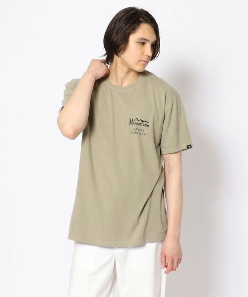 MANASTASH（マナスタッシュ）の「MANASTASH×JONAS CLAESSON/マナスタッシュ×ジョナスクレアッソン INKTOBER-12-KO Tシャツ（Tシャツ/カットソー・メンズ・カーキ・MEDIUM/LARGE/X-LARGE）」の2枚目の写真