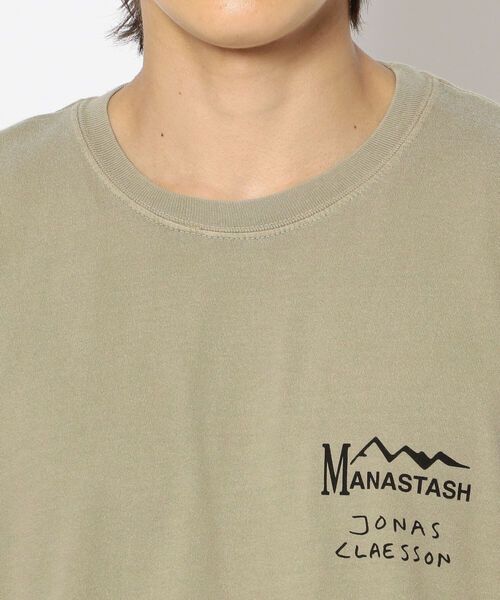 MANASTASH（マナスタッシュ）の「MANASTASH×JONAS CLAESSON/マナスタッシュ×ジョナスクレアッソン INKTOBER-12-KO Tシャツ（Tシャツ/カットソー・メンズ・カーキ・MEDIUM/LARGE/X-LARGE）」の10枚目の写真