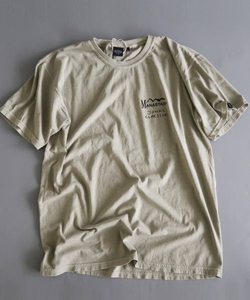 MANASTASH（マナスタッシュ）の「MANASTASH×JONAS CLAESSON/マナスタッシュ×ジョナスクレアッソン INKTOBER-12-KO Tシャツ（Tシャツ/カットソー・メンズ・カーキ・MEDIUM/LARGE/X-LARGE）」の4枚目の写真
