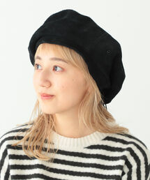 BEAMS BOY | DECHO / レザー ベレー(ハット)