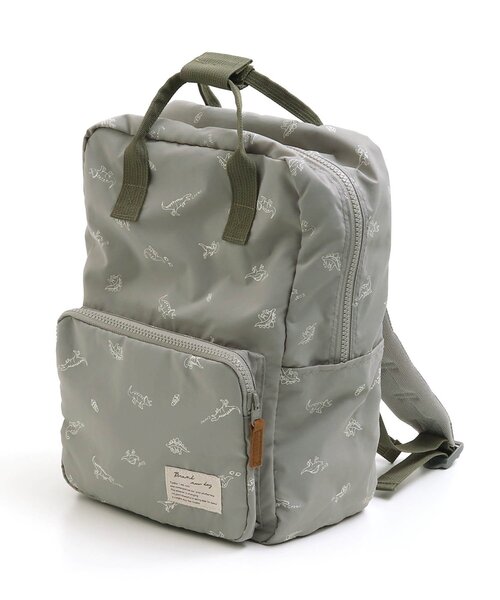 apres les cours（アプレレクール）の「■3柄リュック（バックパック/リュック・キッズ・キナリ/グレー/ピンク・FREE）」の21枚目の写真