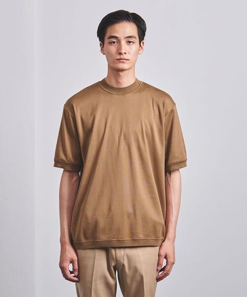 UNITED ARROWS（ユナイテッドアローズ）の「＜UNITED ARROWS＞ コンビ Tシャツ（Tシャツ/カットソー・メンズ・ベージュ/ネイビー/ダークグレー・SMALL/MEDIUM/LARGE/X-LARGE）」の6枚目の写真
