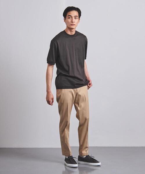 UNITED ARROWS（ユナイテッドアローズ）の「＜UNITED ARROWS＞ コンビ Tシャツ（Tシャツ/カットソー・メンズ・ベージュ/ネイビー/ダークグレー・SMALL/MEDIUM/LARGE/X-LARGE）」の14枚目の写真