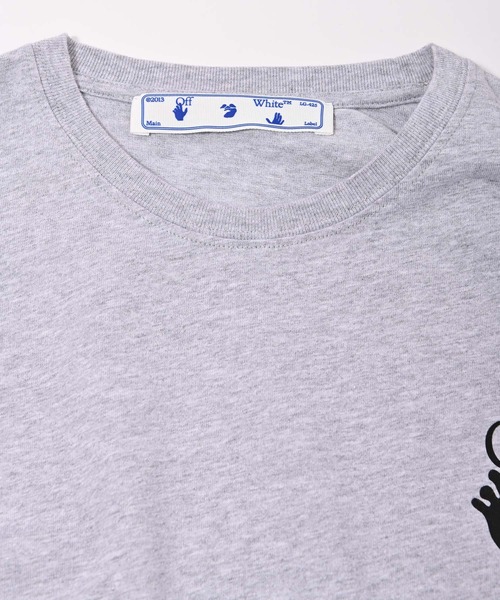 off white（オフホワイト）の「OFF WHITE (オフ ホワイト) MARKER メランジ長袖Tシャツ（Tシャツ/カットソー・メンズ・グレー・S/M/XS）」の6枚目の写真