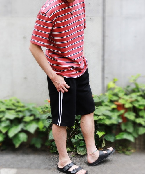 WESTSEA(ウエストシー)の「WEB限定 総柄 無地 スウェット ハーフパンツ(膝下)(スウェットパンツ・メンズ・ホワイト×ブルー/グレー系その他/ブラック系その他/杢グレー/グリーン系カモフラージュ/ブラック/ブラック系その他3/ネイビー/ブラック系その他5/ブラック系その他4/ブラック系その他2/ブラック系その他6/ブルー系その他・M/XL/S/L)」の19枚目の写真