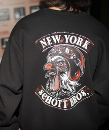 schott | 【WEB LIMITED】Schott/ショット/CREW SWEAT "ROOSTER"/クルースウェット ロースター(スウェット)