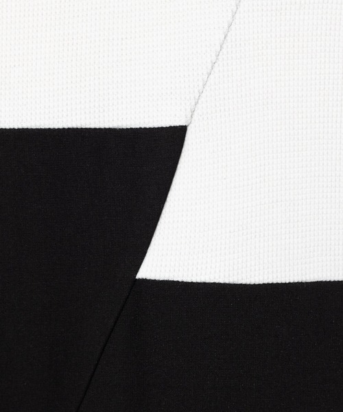 5351 POUR LES HOMMES(ゴーサンゴーイチプールオム)の「【BLANC】スラッシュボーダー 半袖 Tシャツ(Tシャツ/カットソー・メンズ・ネイビー/ブラック・46/48)」の10枚目の写真