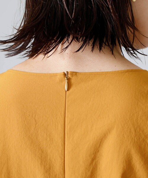 CAST:(キャストコロン)の「ソフトタイプライターブラウス(シャツ/ブラウス・レディース・ベージュ/イエロー/ブラック・M)」の15枚目の写真