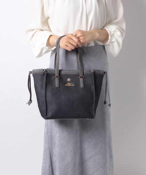 LITTLE ACCESSORIES（リトルアクセサリーズ）の「フリルのバッグイン付き３WAYトートバッグ（トートバッグ・レディース・ブラック/ベージュ/パープル/ネイビー・フリー）」の17枚目の写真