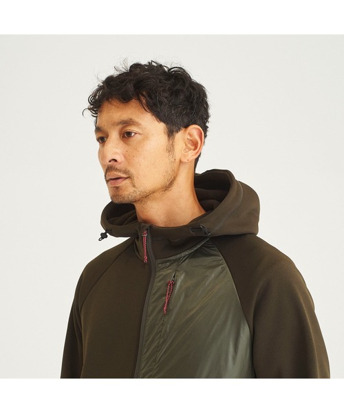 CORDURA FLEECE ZIP PARKA/コーデュラフリースジップパーカー（メンズ