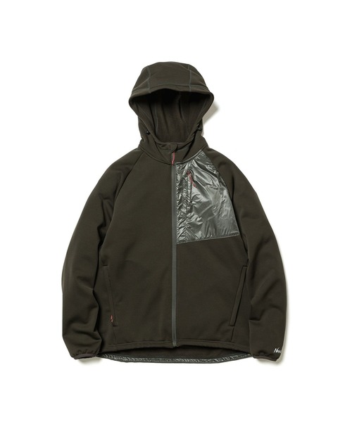 NANGA(ナンガ)の「CORDURA FLEECE ZIP PARKA/コーデュラフリースジップパーカー(メンズ)(パーカー・メンズ・カーキ/グレー/ブラック・LARGE/MEDIUM/X-LARGE/SMALL)」の15枚目の写真