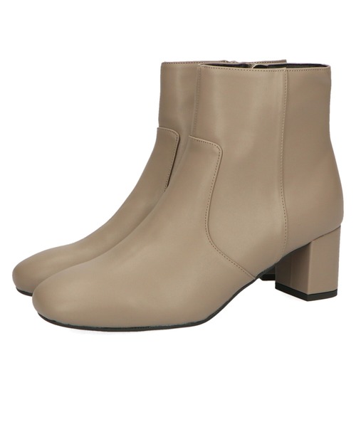 ORiental TRaffic（オリエンタルトラフィック）の「スクエアトゥ切替ミドルブーツ/11415（ブーツ・レディース・ホワイト/ブラック/グレー/ベージュ・3L/M/LL/S/L/SS）」の13枚目の写真