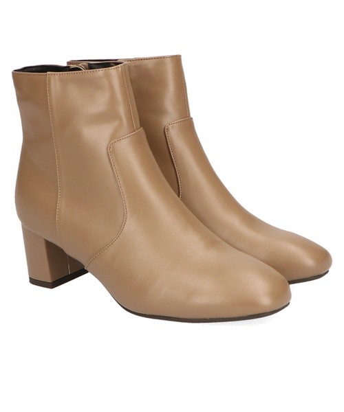 ORiental TRaffic（オリエンタルトラフィック）の「スクエアトゥ切替ミドルブーツ/11415（ブーツ・レディース・ホワイト/ブラック/グレー/ベージュ・3L/M/LL/S/L/SS）」の20枚目の写真