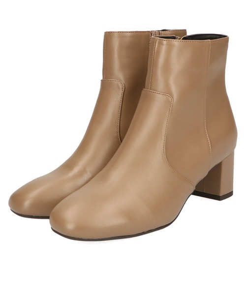 ORiental TRaffic（オリエンタルトラフィック）の「スクエアトゥ切替ミドルブーツ/11415（ブーツ・レディース・ホワイト/ブラック/グレー/ベージュ・3L/M/LL/S/L/SS）」の15枚目の写真