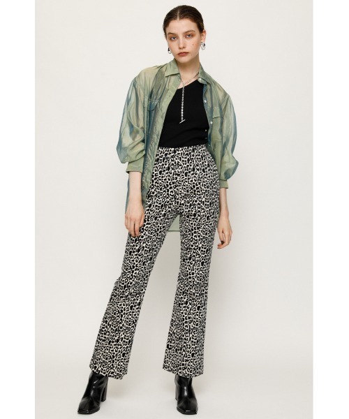 SLY（スライ）の「ASYMMETRY SLASH T/T アシンメトリー タンクトップ（タンクトップ・レディース・ホワイト/ライム/ブラウン/ブラック・FREE）」の5枚目の写真