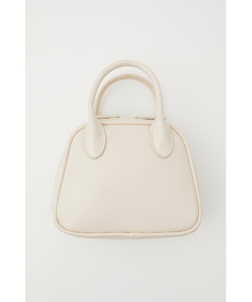 MOUSSY（マウジー）の「MINI BOSTON SHOULDER バッグ（ショルダーバッグ・レディース・アイボリー/ブラック/ブルー・FREE）」の2枚目の写真