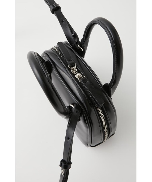 MOUSSY（マウジー）の「MINI BOSTON SHOULDER バッグ（ショルダーバッグ・レディース・アイボリー/ブラック/ブルー・FREE）」の11枚目の写真