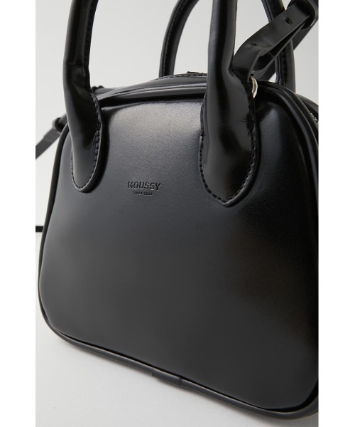 MOUSSY（マウジー）の「MINI BOSTON SHOULDER バッグ（ショルダーバッグ・レディース・アイボリー/ブラック/ブルー・FREE）」の8枚目の写真