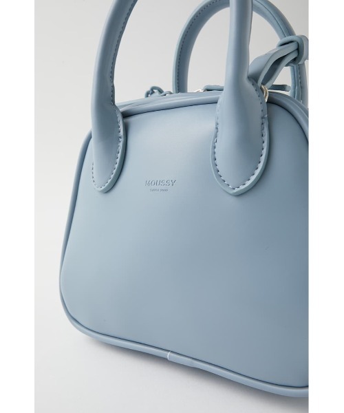 MOUSSY（マウジー）の「MINI BOSTON SHOULDER バッグ（ショルダーバッグ・レディース・アイボリー/ブラック/ブルー・FREE）」の12枚目の写真