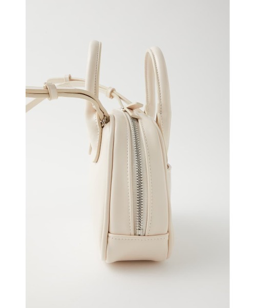 MOUSSY（マウジー）の「MINI BOSTON SHOULDER バッグ（ショルダーバッグ・レディース・アイボリー/ブラック/ブルー・FREE）」の10枚目の写真