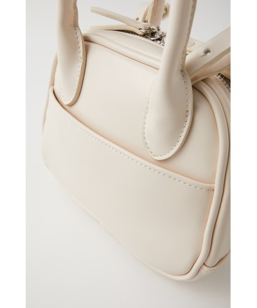 MOUSSY（マウジー）の「MINI BOSTON SHOULDER バッグ（ショルダーバッグ・レディース・アイボリー/ブラック/ブルー・FREE）」の18枚目の写真