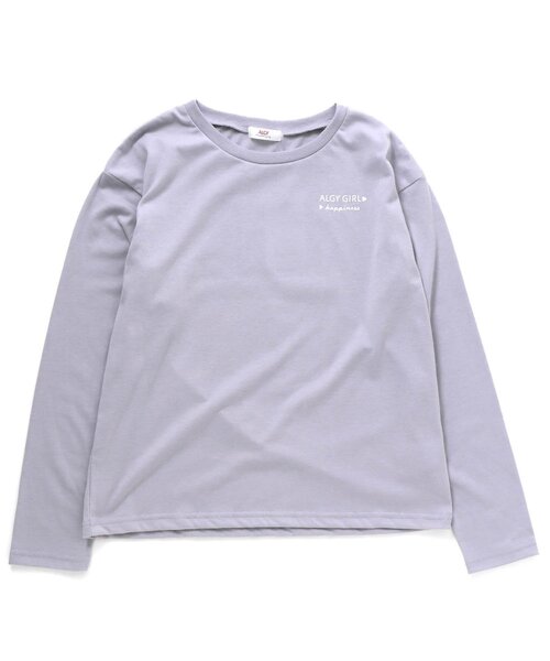 algy（アルジー）の「エモプリントロンT（Tシャツ/カットソー・キッズ・サックスブルー/ピンク/ラベンダー・MEDIUM/XX-SMALL/SMALL/X-SMALL）」の4枚目の写真