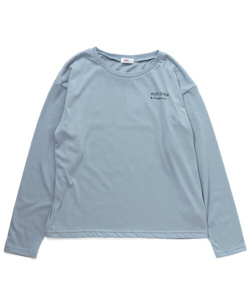 algy（アルジー）の「エモプリントロンT（Tシャツ/カットソー・キッズ・サックスブルー/ピンク/ラベンダー・MEDIUM/XX-SMALL/SMALL/X-SMALL）」の7枚目の写真