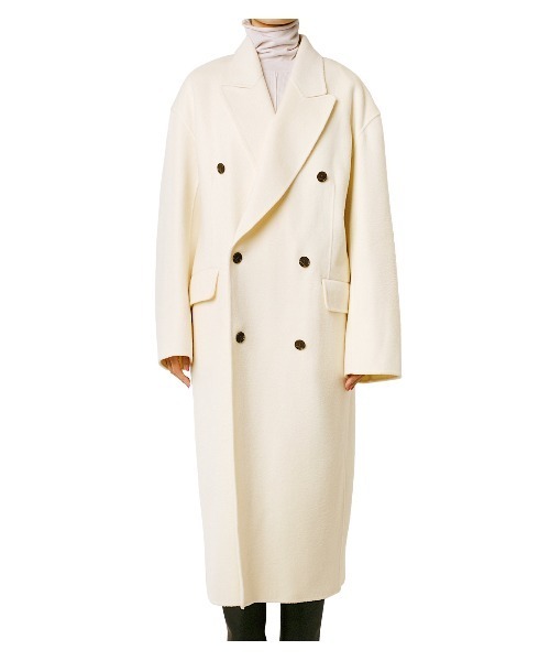 LE CIEL BLEU(ルシェルブルー)の「Double Faced Peaked Lapel Coat(その他アウター・レディース・ホワイト・36)」の5枚目の写真