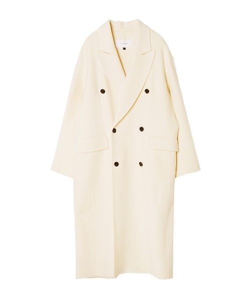 LE CIEL BLEU(ルシェルブルー)の「Double Faced Peaked Lapel Coat(その他アウター・レディース・ホワイト・36)」の3枚目の写真