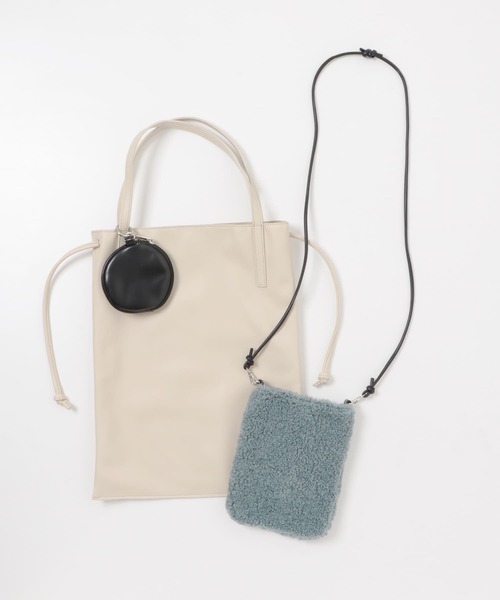 KBF（ケイビーエフ）の「3SETトートバッグ（トートバッグ・レディース・シルバー/ベージュ/ブラック・ONE）」の9枚目の写真