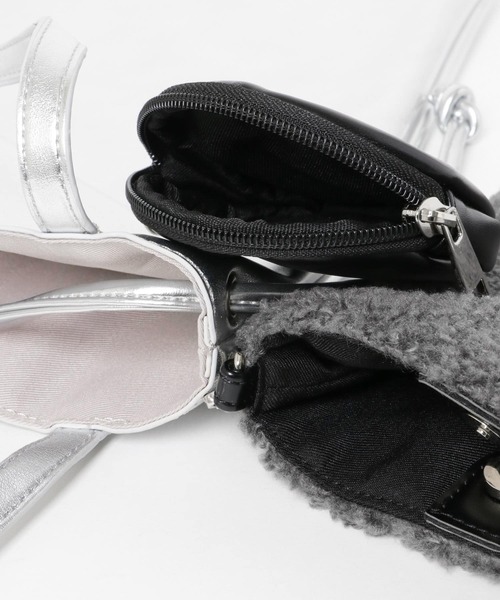 KBF（ケイビーエフ）の「3SETトートバッグ（トートバッグ・レディース・シルバー/ベージュ/ブラック・ONE）」の20枚目の写真