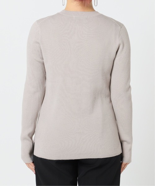 Simplicite（サンプリシテ）の「3*2 リブプルオーバー◆（Tシャツ/カットソー・レディース・ブラック/ライトグレー/マスタード・FREE）」の19枚目の写真