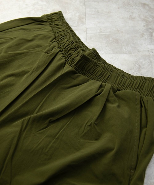 SKKONE(スコーネ)の「ナイロンストレッチ ワイドカーゴパンツ(カーゴパンツ・メンズ・ブラック/オリーブ・LL/M/L)」の14枚目の写真