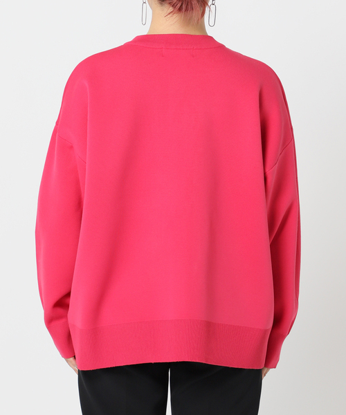 Simplicite（サンプリシテ）の「クルーネックダンボールカーディガン◆（カーディガン/ボレロ・レディース・ブラック/ピンク/ブルー系その他/ナチュラル/グリーン・FREE）」の15枚目の写真