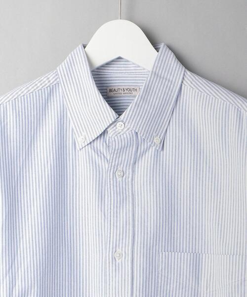 BEAUTY&YOUTH UNITED ARROWS(ビューティーアンドユースユナイテッドアローズ)の「BY キャンディ ストライプ ビッグシルエット/シャツ(シャツ/ブラウス・メンズ・ネイビー/ベージュ・L/XL/M/S/XXL)」の15枚目の写真