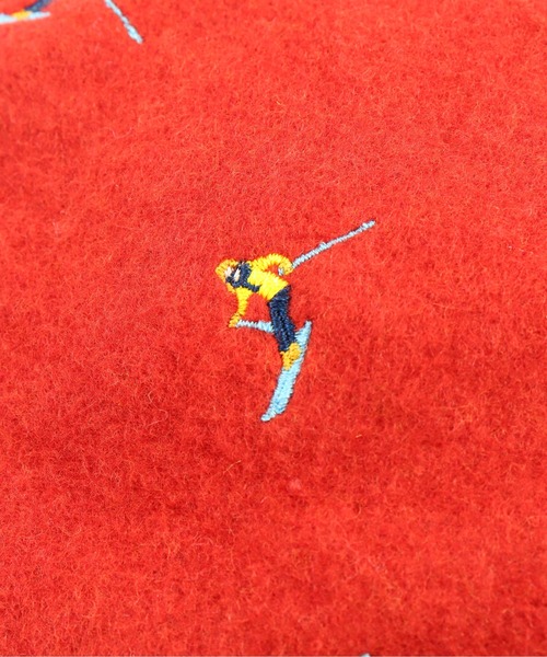 Sense of Grace（センスオブグレース）の「RICAMO BERET SOPO 総刺繍 バスクベレー帽（ハンチング/ベレー帽・レディース・グリーン/ベージュ/ブラウン/ブラック/オレンジ・FREE）」の19枚目の写真