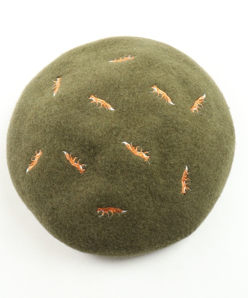 Sense of Grace（センスオブグレース）の「RICAMO BERET SOPO 総刺繍 バスクベレー帽（ハンチング/ベレー帽・レディース・グリーン/ベージュ/ブラウン/ブラック/オレンジ・FREE）」の15枚目の写真