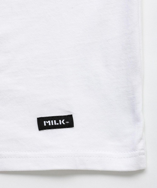 MILKFED.(ミルクフェド)の「LS TEE CEREAL(Tシャツ/カットソー・レディース・ブラック/ベージュ/ホワイト/ライトパープル・ONE SIZE)」の12枚目の写真