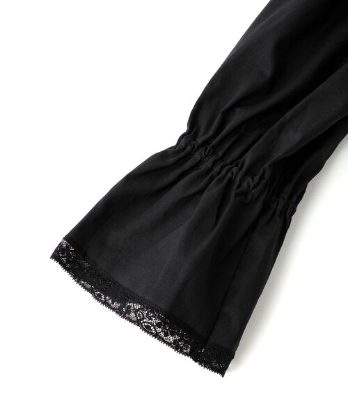 LA MARINE FRANCAISE(マリン フランセーズ)の「レースのセーラーブラウス(シャツ/ブラウス・レディース・ホワイト/ブラック・F)」の14枚目の写真