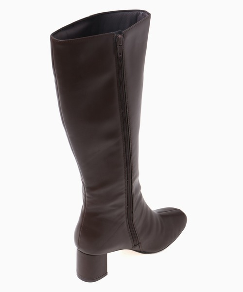 Honeys（ハニーズ）の「ヒールロングブーツ（ブーツ・レディース・ダークブラウン/ブラック・M/L）」の13枚目の写真