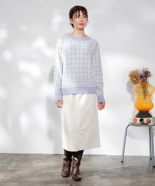 Honeys（ハニーズ）の「ヒールロングブーツ（ブーツ・レディース・ダークブラウン/ブラック・M/L）」の8枚目の写真