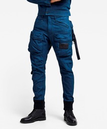 G-STAR RAW　リラックステーパードカーゴ　【XL】　ストレッチ　濃青 G-STAR RAW（ジースターロゥ）の「RELAXED TAPERED CARGO PANTS