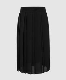 PLEATS MIDI SKIRT