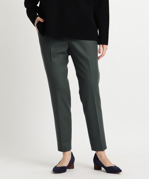 INDIVI（インディヴィ）の「◆【褒められパンツ】STYLE UP PANTS テーパード（その他パンツ・レディース・オフホワイト/ブラック/ダークグリーン系5/グレー系その他7・17/19/03/12/38/13/34/05/15 /36/07/40）」の4枚目の写真