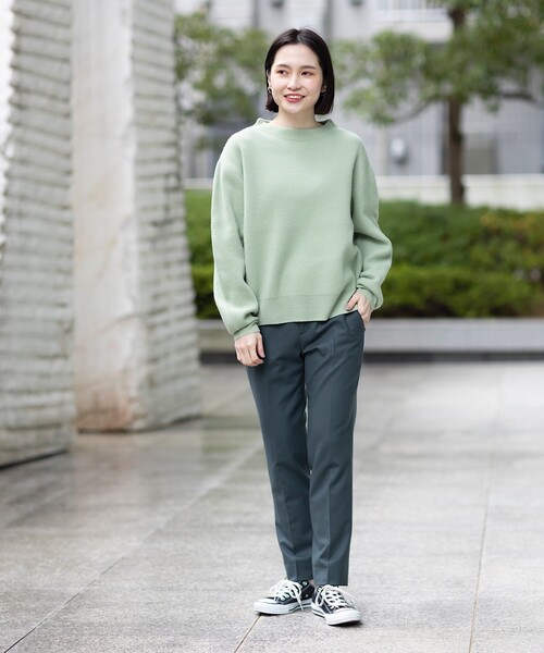Otonamuse 12月号掲載商品 佐田真由美さん着用 褒められパンツ Style Up Pants テーパード Otonamuse 12月号掲載商品 佐田真由美さん着用 褒められパンツ Style Up Pants テーパード