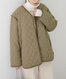 URBAN RESEARCH Sonny Label | ULTRA THERMOライナー付きミドルキルティングコート(ノーカラージャケット)